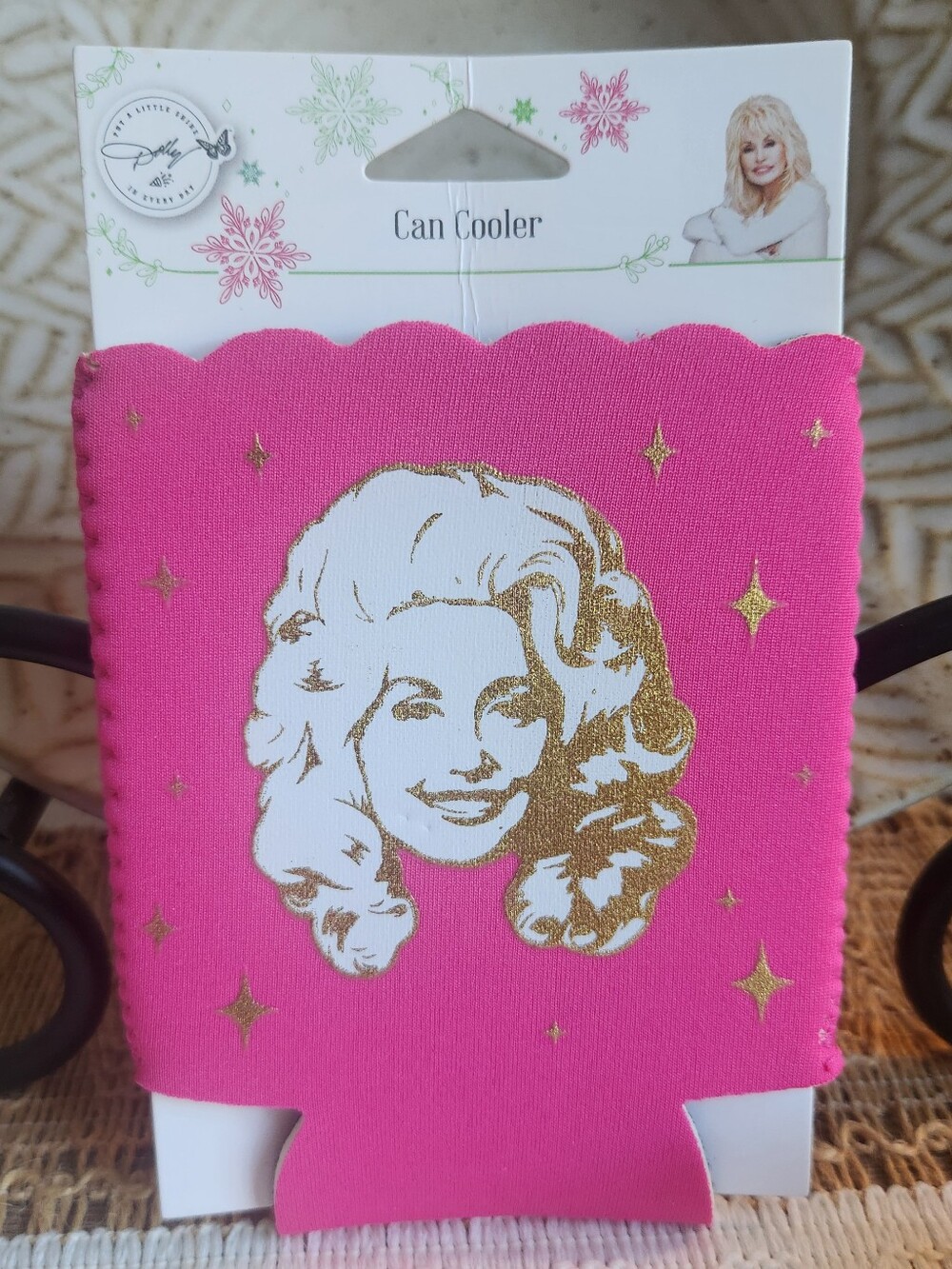 Dolly Parton Can Cooler Neoprene Sleeve